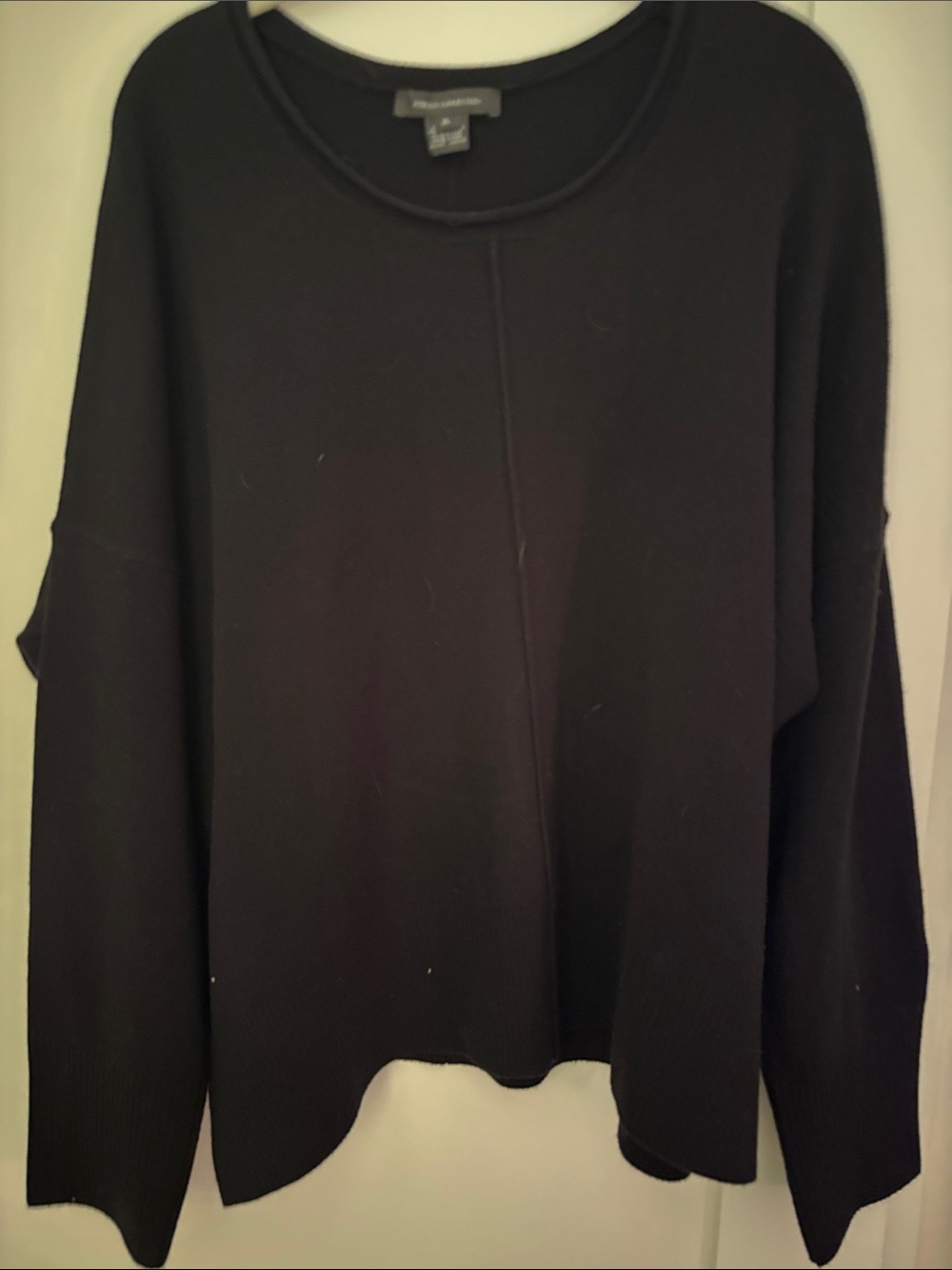 French Connection Black Crew Neck Sweater